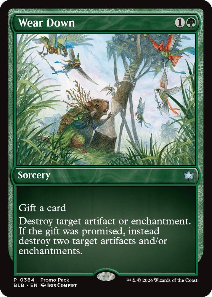 Wear Down - Promo Pack: Bloomburrow (PPBLB) *FOIL*
