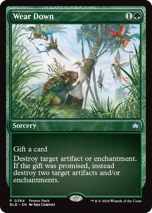 Wear Down - Promo Pack: Bloomburrow (PPBLB) *FOIL*