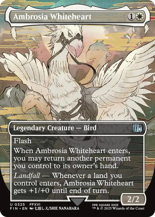Ambrosia Whiteheart (Borderless) - FINAL FANTASY (FIN)