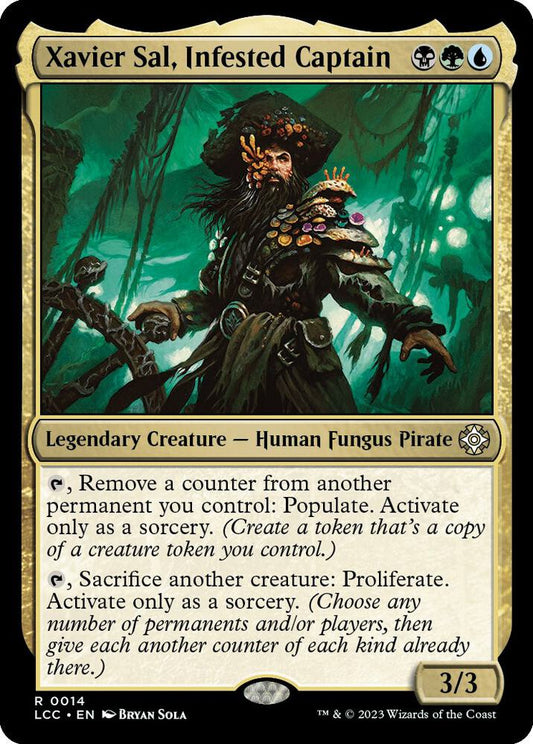 Xavier Sal, Infested Captain - Commander: The Lost Caverns of Ixalan (LCC)