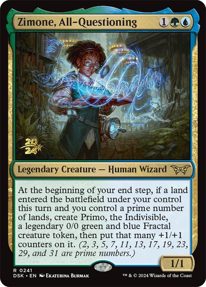 Zimone, All-Questioning - Prerelease Cards (PRE)
