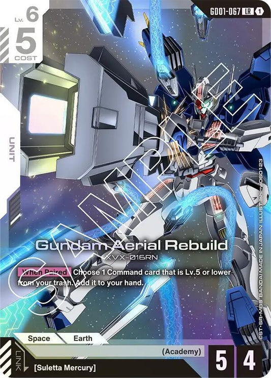 Gundam Aerial Rebuild - Newtype Rising (GD01) Newtype Rising
