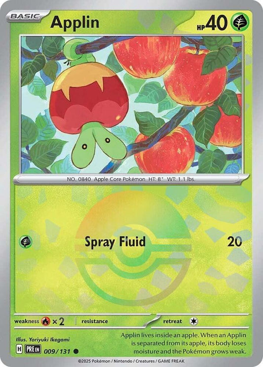 Applin (Poke Ball Pattern) - SV: Prismatic Evolutions (PRE) SV: Prismatic Evolutions