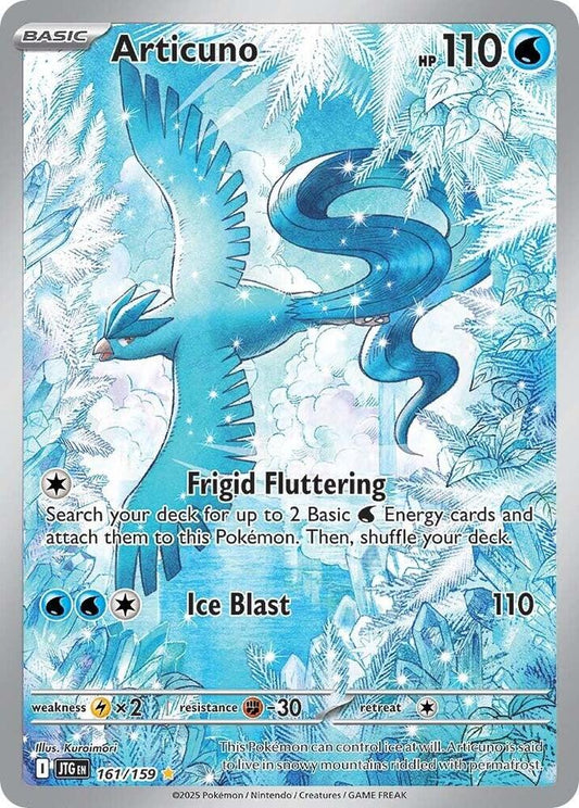 Articuno - 161/159 - SV09: Journey Together (JTG) SV09: Journey Together NM