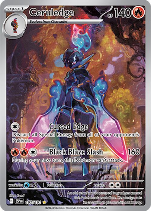 Ceruledge - 197/191 - SV08: Surging Sparks (SSP) SV08: Surging Sparks NM