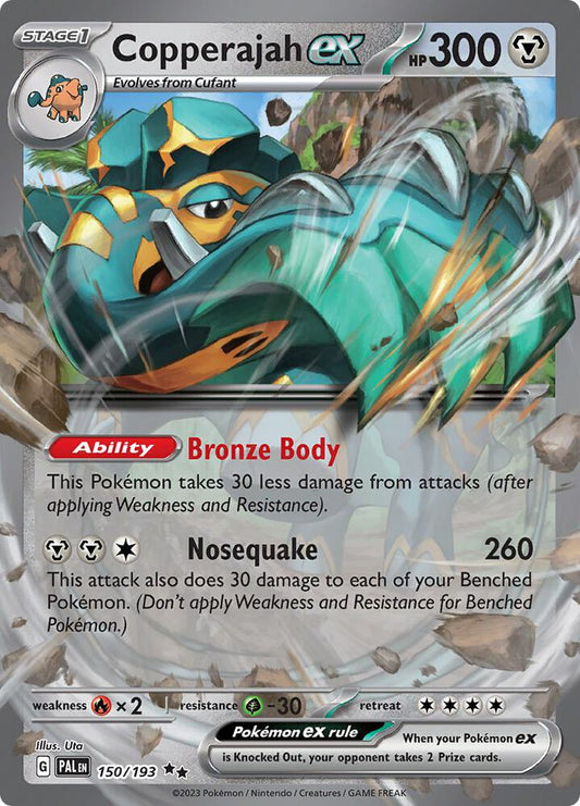 Copperajah ex - SV02: Paldea Evolved (PAL) SV02: Paldea Evolved NM