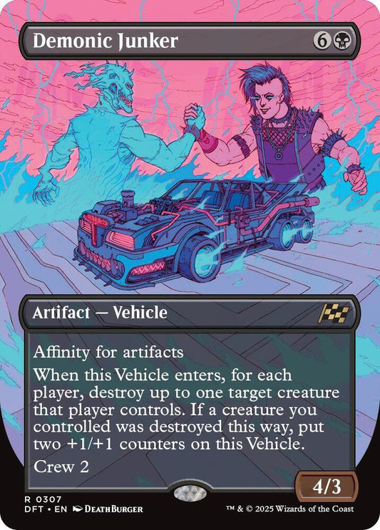 Demonic Junker (Borderless) - Aetherdrift (DFT)