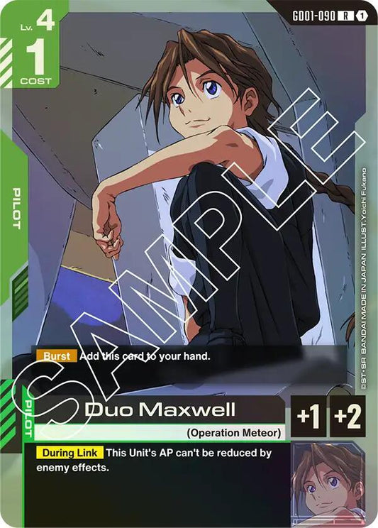 Duo Maxwell - Newtype Rising (GD01) Newtype Rising