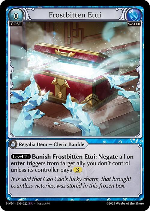 Frostbitten Etui - Abyssal Heaven (HVN) Abyssal Heaven FOIL