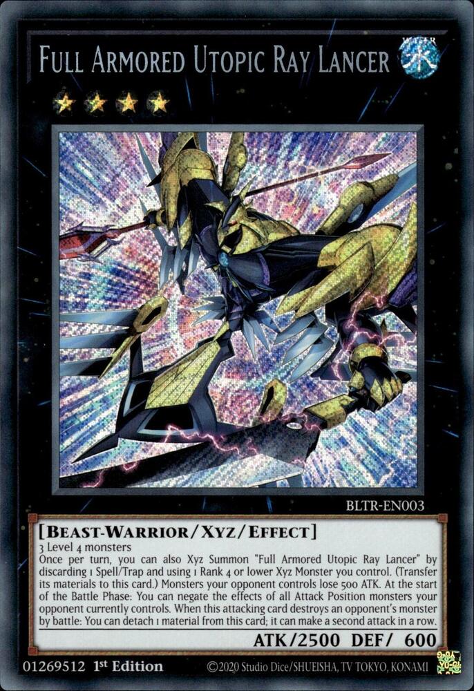 Full Armored Utopic Ray Lancer - Battles of Legend: Terminal Revenge (BLTR)