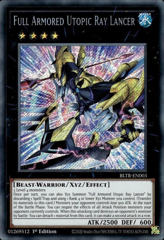 Full Armored Utopic Ray Lancer - Battles of Legend: Terminal Revenge (BLTR)