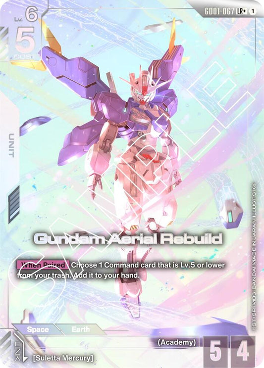 Gundam Aerial Rebuild (LR+) - Newtype Rising (GD01) Newtype Rising
