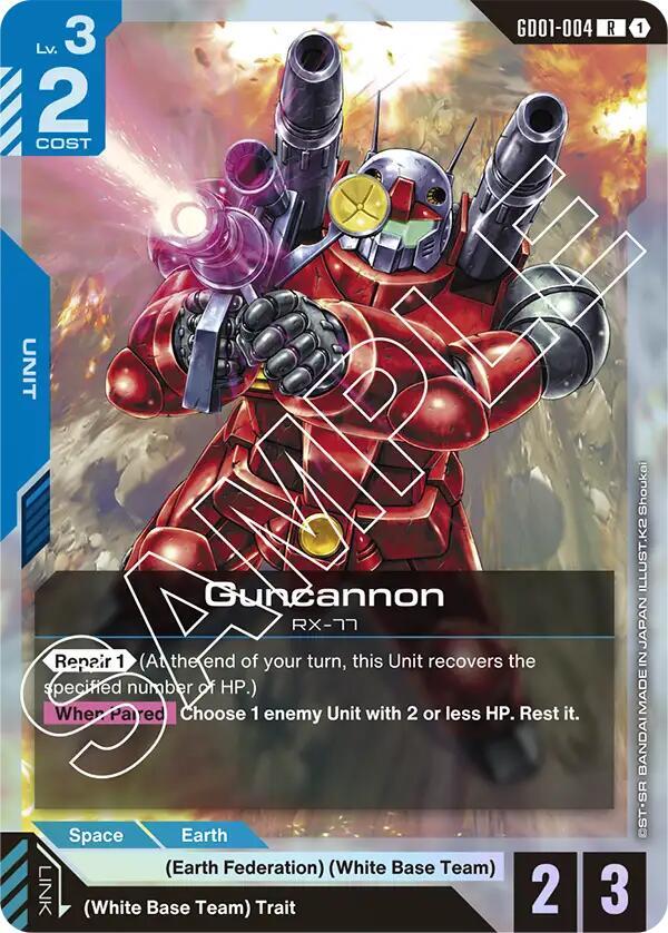 Guncannon - Newtype Rising (GD01) Newtype Rising