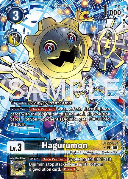 Hagurumon (Box Topper) - Cyber Eden (BT22) Cyber Eden