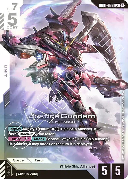 Justice Gundam - Newtype Rising (GD01) Newtype Rising