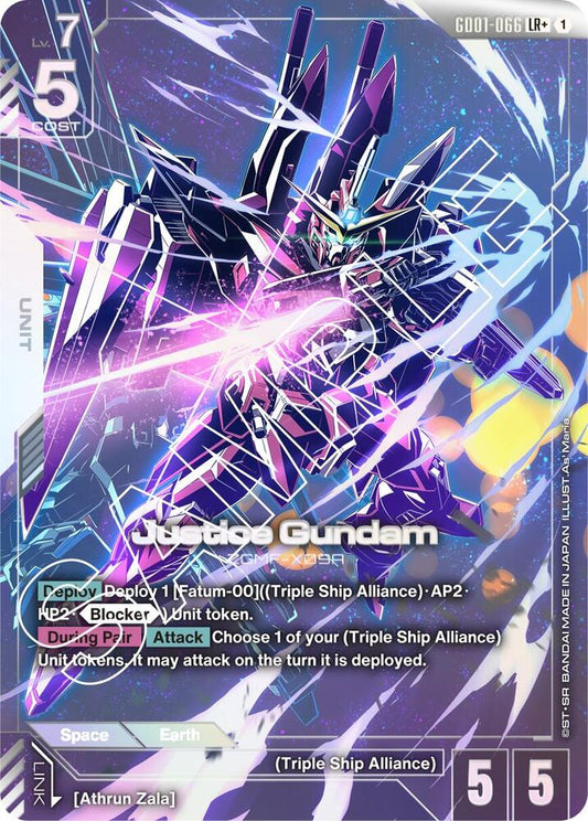 Justice Gundam (LR+) - Newtype Rising (GD01) Newtype Rising
