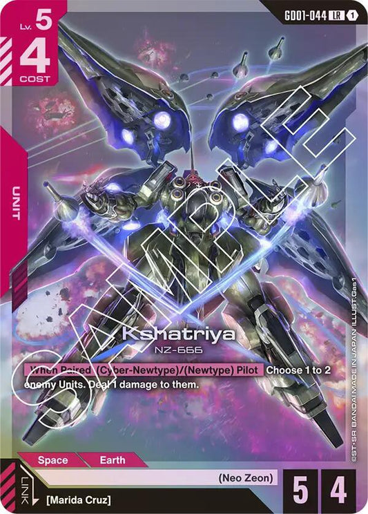 Kshatriya (GD01-044) - Newtype Rising (GD01) Newtype Rising