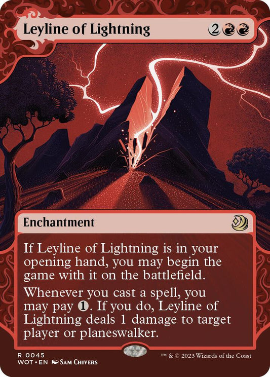 Leyline of Lightning - Wilds of Eldraine: Enchanting Tales (WOT)