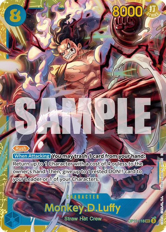 Monkey.D.Luffy (118) - A Fist of Divine Speed (OP11) A Fist of Divine Speed