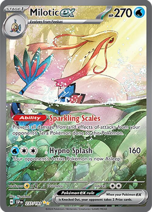 Milotic ex - 237/191 - SV08: Surging Sparks (SSP) SV08: Surging Sparks NM