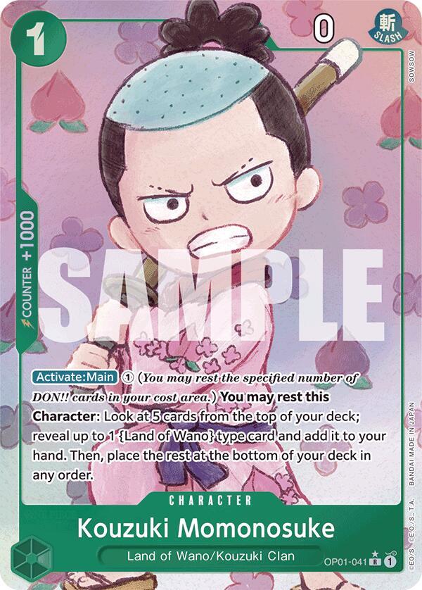 Kouzuki Momonosuke (Alternate Art) - Premium Booster -The Best- (PRB-01) Premium Booster -The Best-