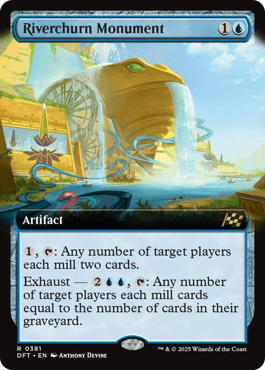 Riverchurn Monument (Extended Art) - Aetherdrift (DFT)