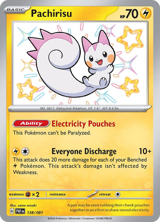 Pachirisu - SV: Paldean Fates (PAF) SV: Paldean Fates