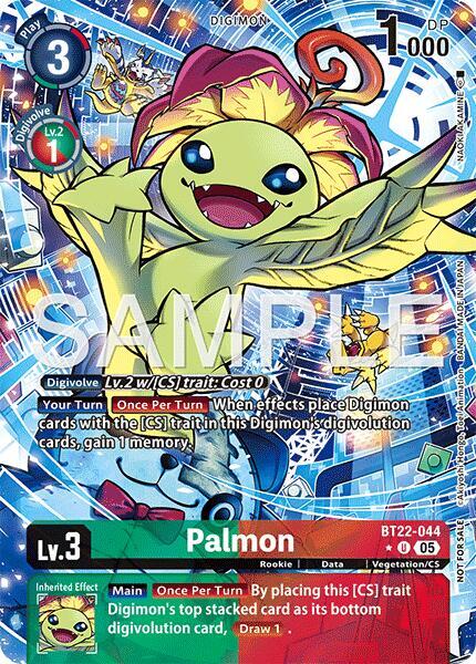 Palmon (Box Topper) - Cyber Eden (BT22) Cyber Eden