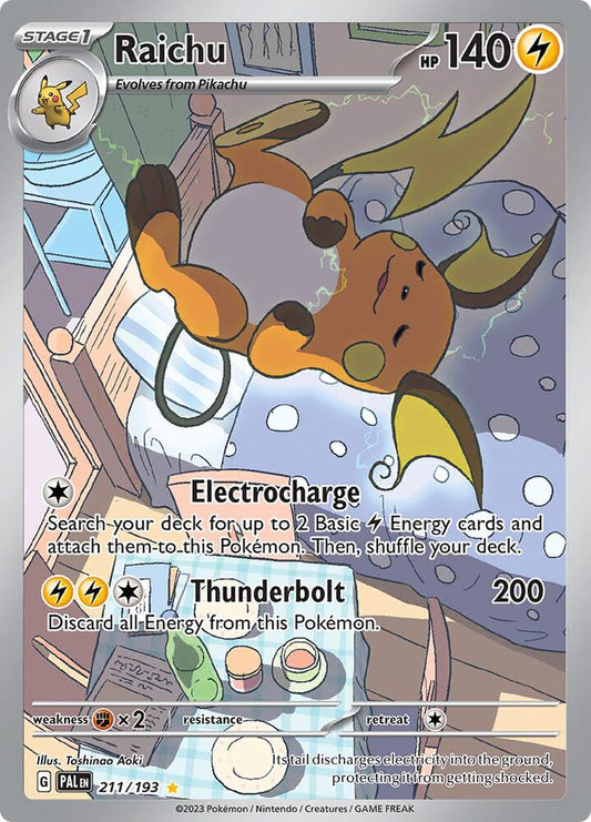 Raichu - 211/193 - SV02: Paldea Evolved (PAL) SV02: Paldea Evolved NM