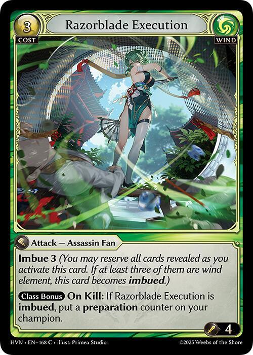 Razorblade Execution - Abyssal Heaven (HVN) Abyssal Heaven FOIL