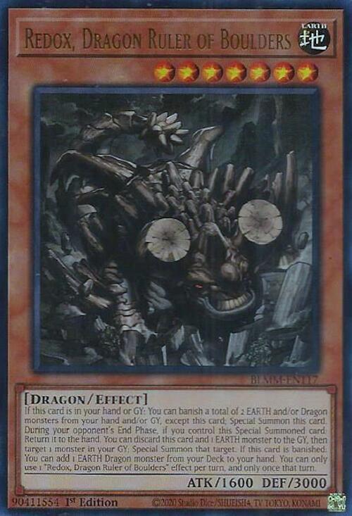 Redox, Dragon Ruler of Boulders - Battles of Legend: Monster Mayhem (BLMM)