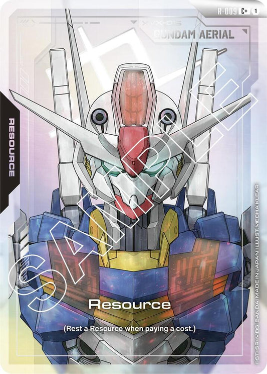 Resource (R-009) (C+) - Newtype Rising (GD01) Newtype Rising