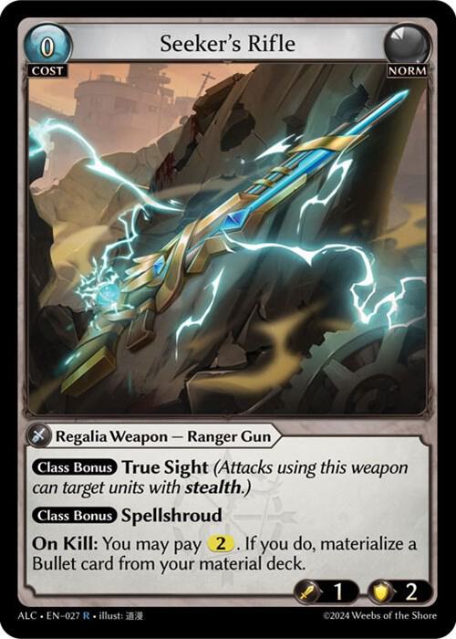 Seeker's Rifle - Alchemical Revolution (ALC)