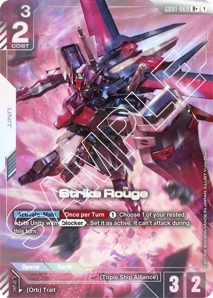 Strike Rouge (R+) - Newtype Rising (GD01) Newtype Rising