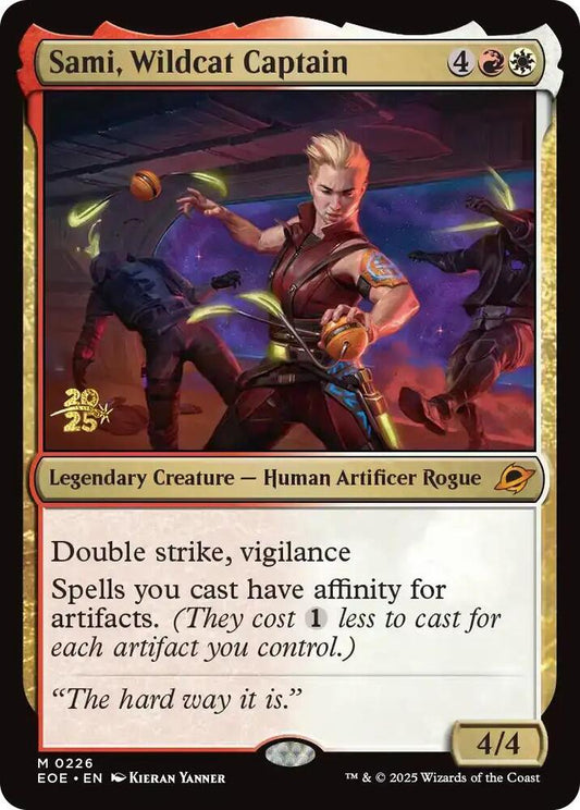Sami, Wildcat Captain - Prerelease Cards (PRE) Prerelease Cards SEALED