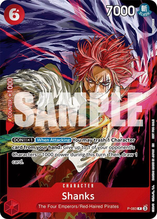 Shanks (Event Pack Vol. 6) - One Piece Promotion Cards (OP-PR) One Piece Promotion Cards