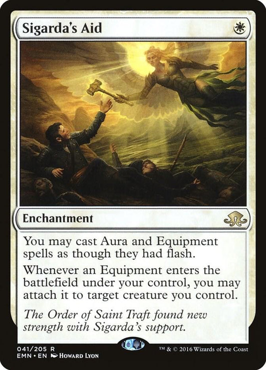Sigarda's Aid - Eldritch Moon (EMN) Eldritch Moon NM REGULAR