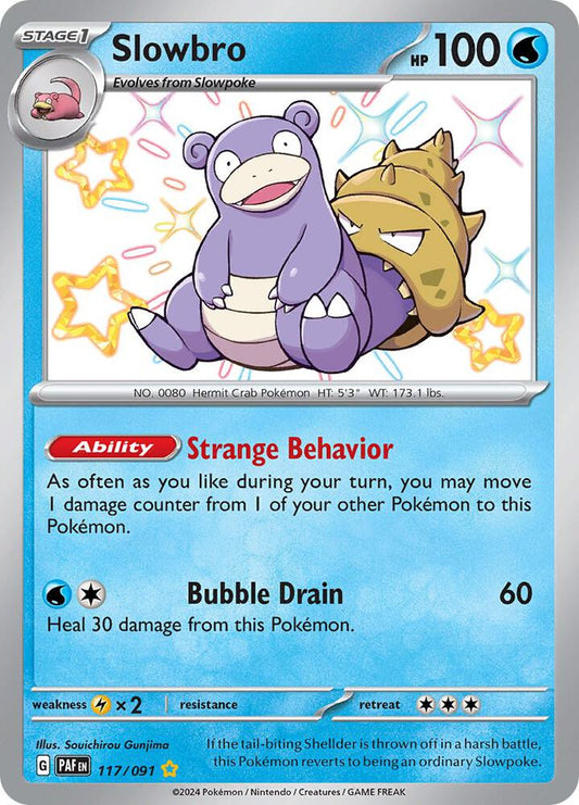 Slowbro - SV: Paldean Fates (PAF) SV: Paldean Fates NM