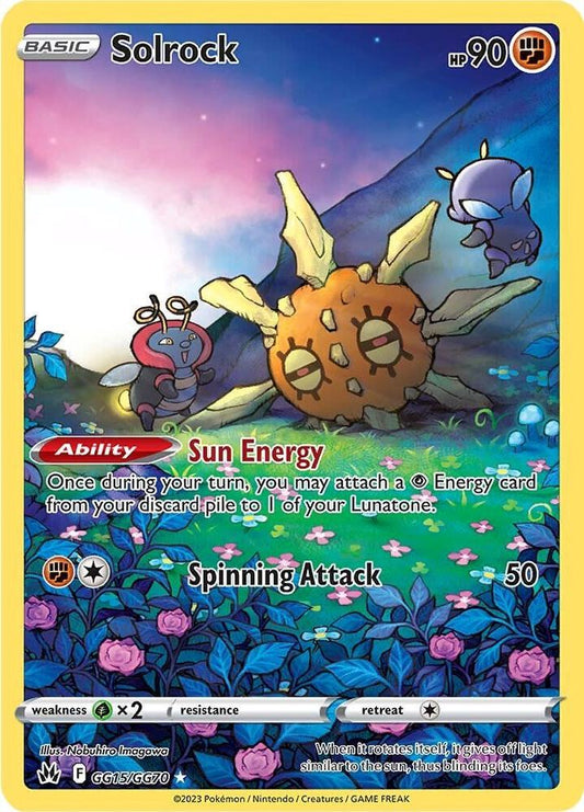 Solrock - Crown Zenith: Galarian Gallery (CRZ:GG) Crown Zenith: Galarian Gallery NM