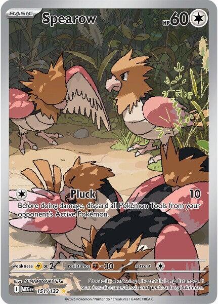 Spearow - 151/132 - ME01: Mega Evolution (MEG) ME01: Mega Evolution NM