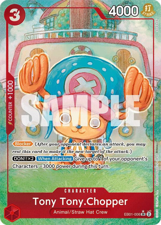 Tony Tony.Chopper (Alternate Art) - Extra Booster: Memorial Collection (EB-01)