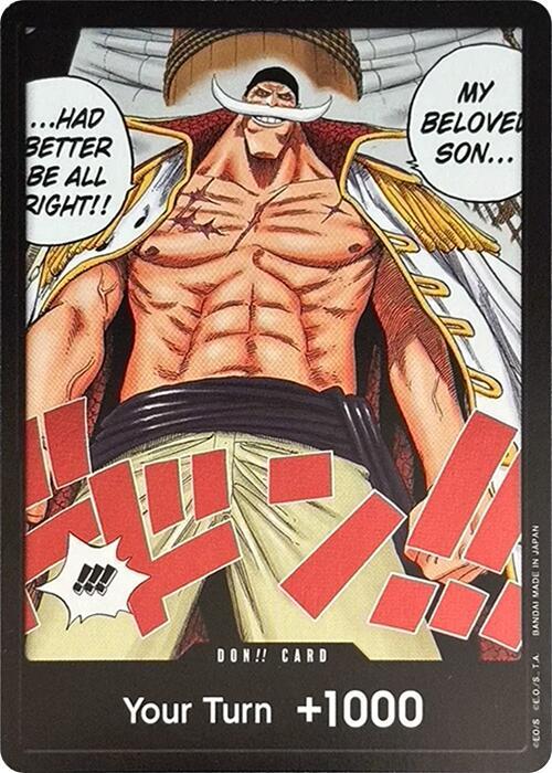 DON!! Card (Alternate Art) - Two Legends (OP08) Two Legends