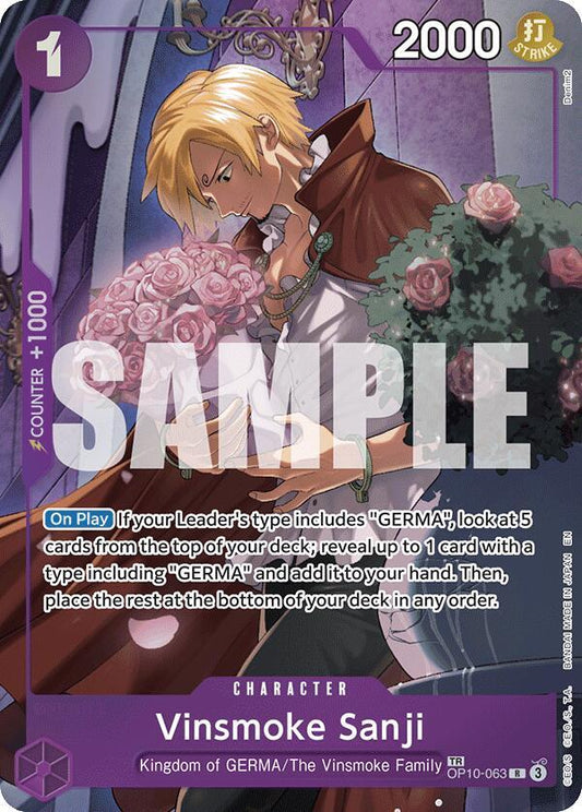 Vinsmoke Sanji (TR) - Legacy of the Master (OP12) Legacy of the Master