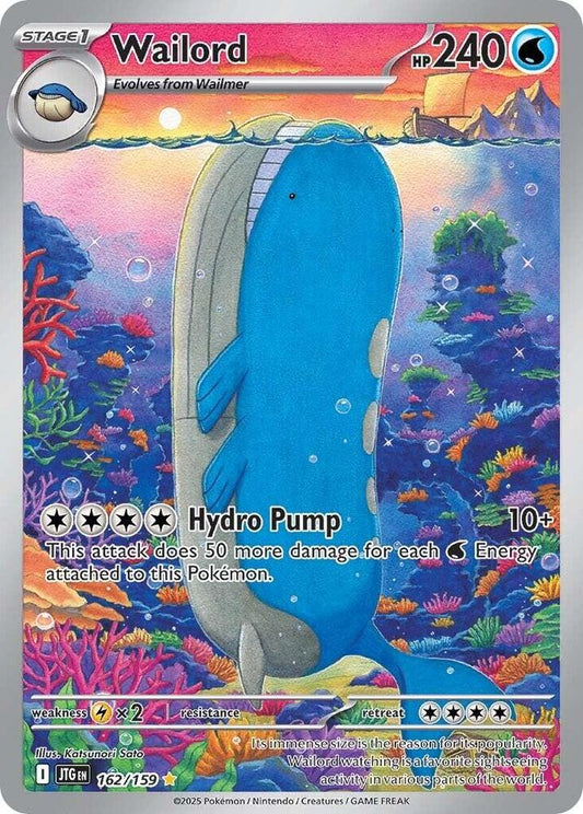 Wailord - 162/159 - SV09: Journey Together (JTG) SV09: Journey Together