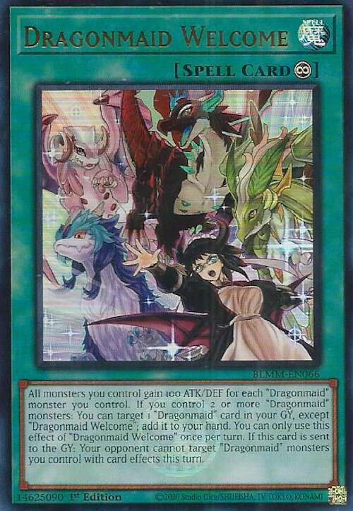 Dragonmaid Welcome - Battles of Legend: Monster Mayhem (BLMM)